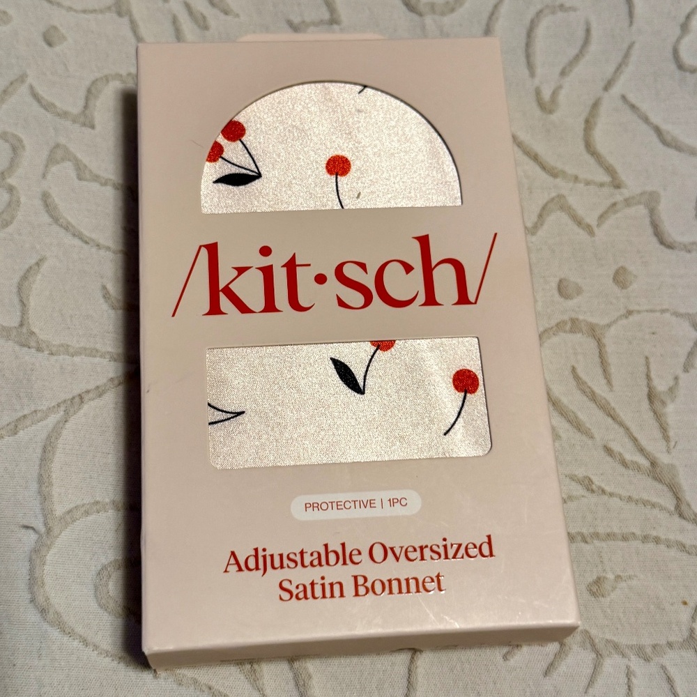 NIB Kitsch Adjustable Oversized Sleep Bonnet